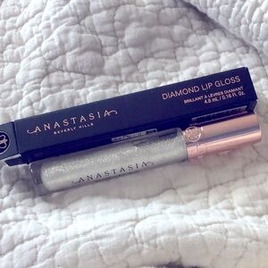 Anastasia Beverly Hills ABH Lip Gloss Honey Diamond Shimmer Clear New In Box